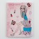 Diary in the thin cover A6, 52 sheets "Girl"