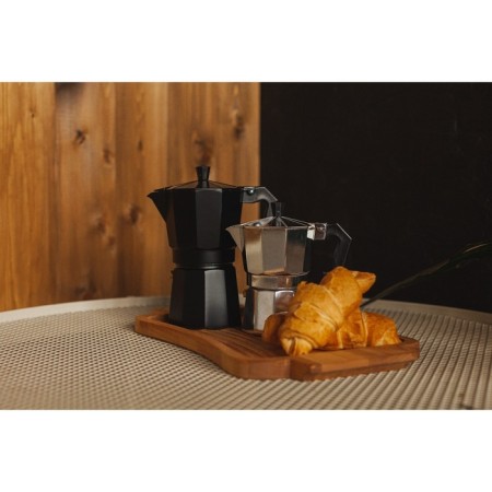 ALUM BLACK GAREER COVERNARY COVERNARY, 6 cups, 300 ml, black color-6
