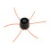 Coil for trimmer tundra, manual, fishing line 1.2 - 3 mm, m10 x 1.25 mm left thread