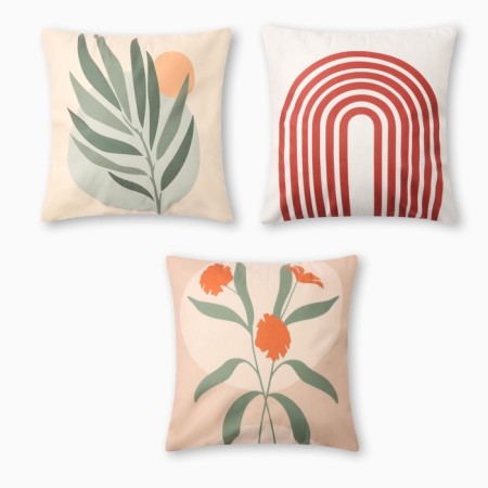 Case on the pillow Ethel "Hola" 3 pcs, 40*40 cm, velor 100% p/e