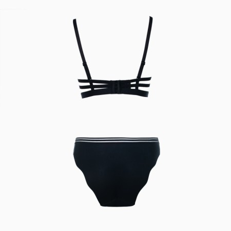Female set (top/panties), black color, size 80V-8