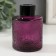 Diffusor for essential oils with a “flower” lid is a transparent violet 100 ml 6x6x8 cm