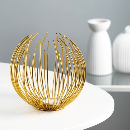 Summary of the metal desktop "ball", 15.5 x 15 cm, gold-3