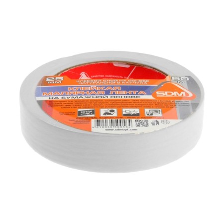 Maular SDM tape, self -adhesive, paper base, GOST, 25 mm x 50 m-1