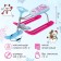 Snow-champion "Timka Sport 1 Unicorn", TS1-M/EP, Blue/Gray/Pink Color