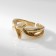 Ring Metal "Trend" nail, color gold, dimensionless