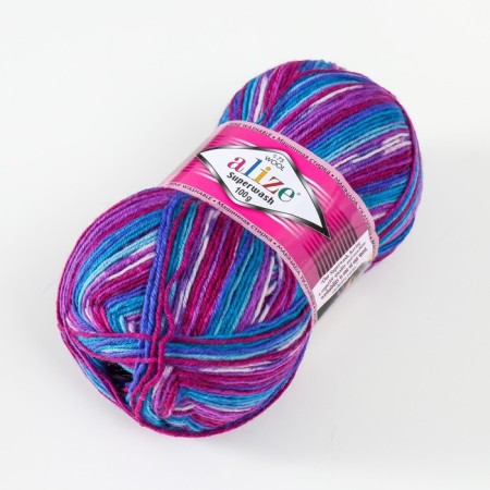 Yarn "Superwash Comfort Socks" 75% wool, 25% polyamide 420m/100g (4412)-1