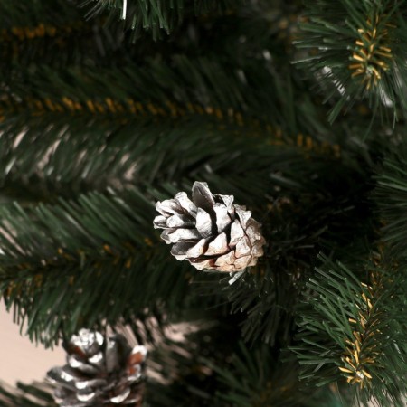 Jerk artificial "taiga" elite (with silver cones) 150 cm-1