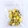 A set of decorative stickers "Bees" 20 pcs 2.5 × 1.8 cm