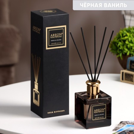 Areon Sticks Premium Home Fragrance, Black Vanilla 150 ml