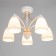 Franix chandelier 5he27 40w is white 54x54x30 cm Bayerlux