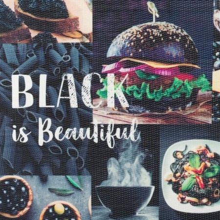 Napkin on the table "Black is Beautiful" 29*40 cm-2