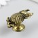 Handle for the casket Metal "Filin on a branch" Bronze 5.2x2.2 cm