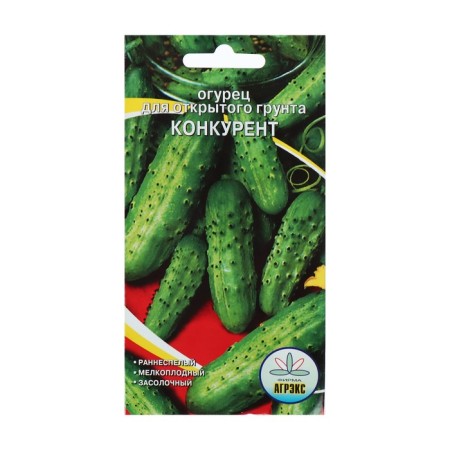 Cucumber seeds "Competitor, early adhesive, bee -legged, 10 pcs