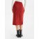 Skirt with a female section, minku, brick color, size 40
