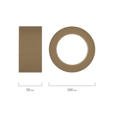 Adhesive tape Staff 440159, brown, 40 μm, 50 mm x 66 m-2