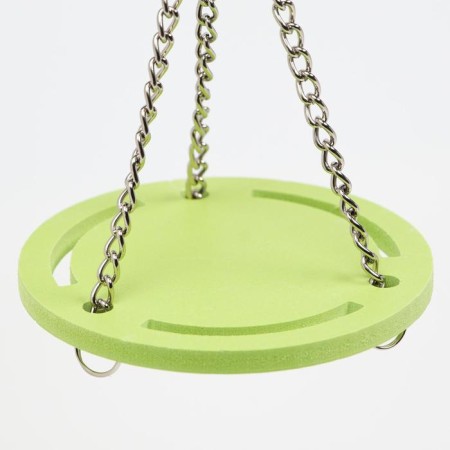 Rodents for rodents round on chains, 8.5 x 7 cm, foamed PVC, green-1
