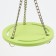 Rodents for rodents round on chains, 8.5 x 7 cm, foamed PVC, green