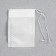 Set of filter packages for brewing tea with ties, for a mug, 100 pcs., 5 x 7 cm
