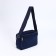 Bag Cross-Bodi with a zipper, blue color