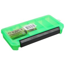 Box for baits KDP-1, green color, 190 × 100 × 30 mm