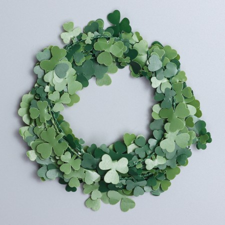 Liana is artificial for decor "Clover leaves", 3 meters, 13 × 13 × 2 cm-1