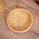 VAZ with a lid weaved, from bamboo 20x20x11 cm