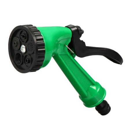 Pistol for watering, 5 modes, fitting, PP -plastic, Greengo-1