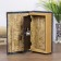 Safe-book wood "Irisa" embossing silk 21x13x5 cm