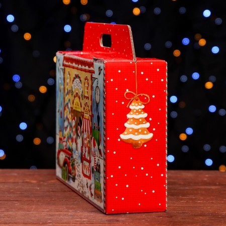 Gift box "Station", Broad portfolio, 31 x 8.5 x 20.3 cm-3