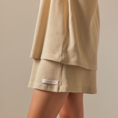 Home suit (shirt and shorts) SL Home p. L, beige-4