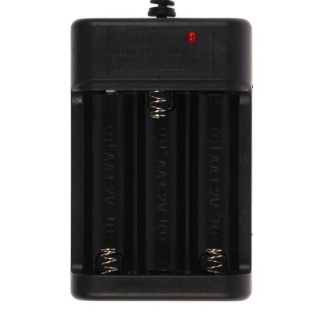 Charger for three AA UC-25, USB batteries, charge current 250 mA, black-2