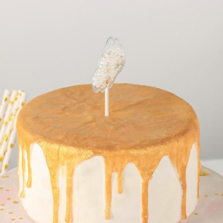 Topper for the Cake "Confetti. Cloud ", 12 × 7.5 cm-1