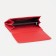 Women's wallet on magnets, red color
