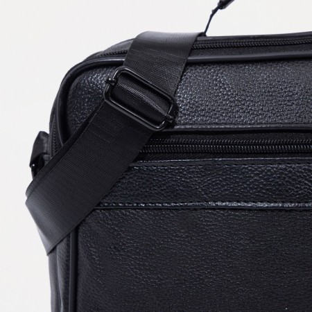 Male bag, black color-4