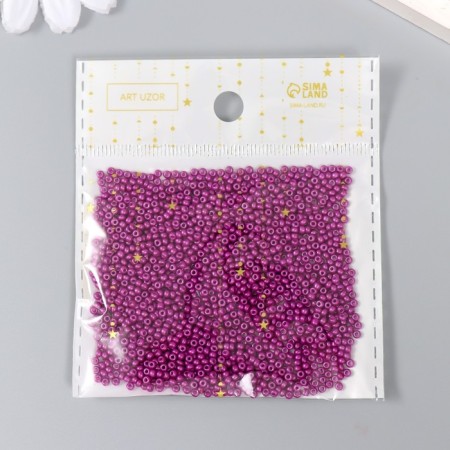Glass beads 12/0 "plum" 15 grams-2