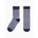 Men's socks, dark blue color, rr 43-46