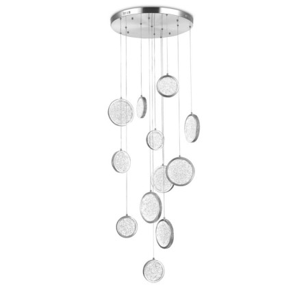 Suspended chandelier Yulali LED 3000K 102W