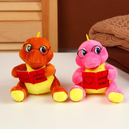 Soft toy "Dragosh", student, 11 cm, Mix color-1
