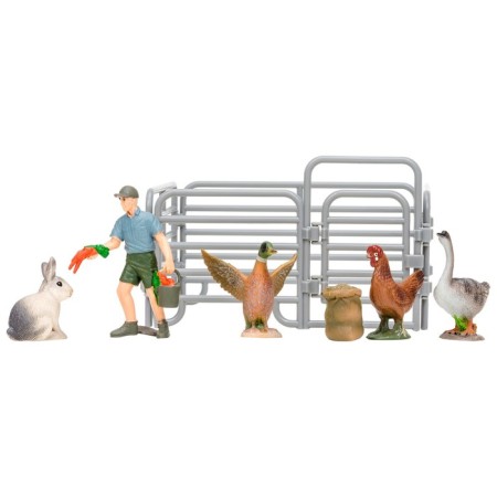 Set of figures "on the farm", 7 items