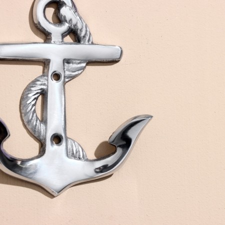 Hook "anchor" aluminum 11x9 cm-2