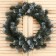 Wreath "Classic" snow -white 45 cm
