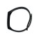 Mi Band 3/4 Luazon fitness bracelet strap, ribbed, black