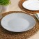 Plate plate Lillie Granit, D = 25 cm, color gray color