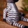 Souvenir "Zebra" hanging paws, tree 30 cm