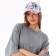 Women's cap "Graffiti", Mix colors, rr 56