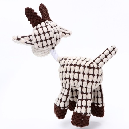 Soft toy for dogs "Funny Dvor", 27 x 8 cm, mix of flowers-2