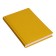 Delivery of a non -studied A5, 160 Vivevella sheets, artificial leather cover, yellow