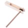 The ratchet is circular