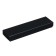 Case for a gift handle, embossing under the skin, black